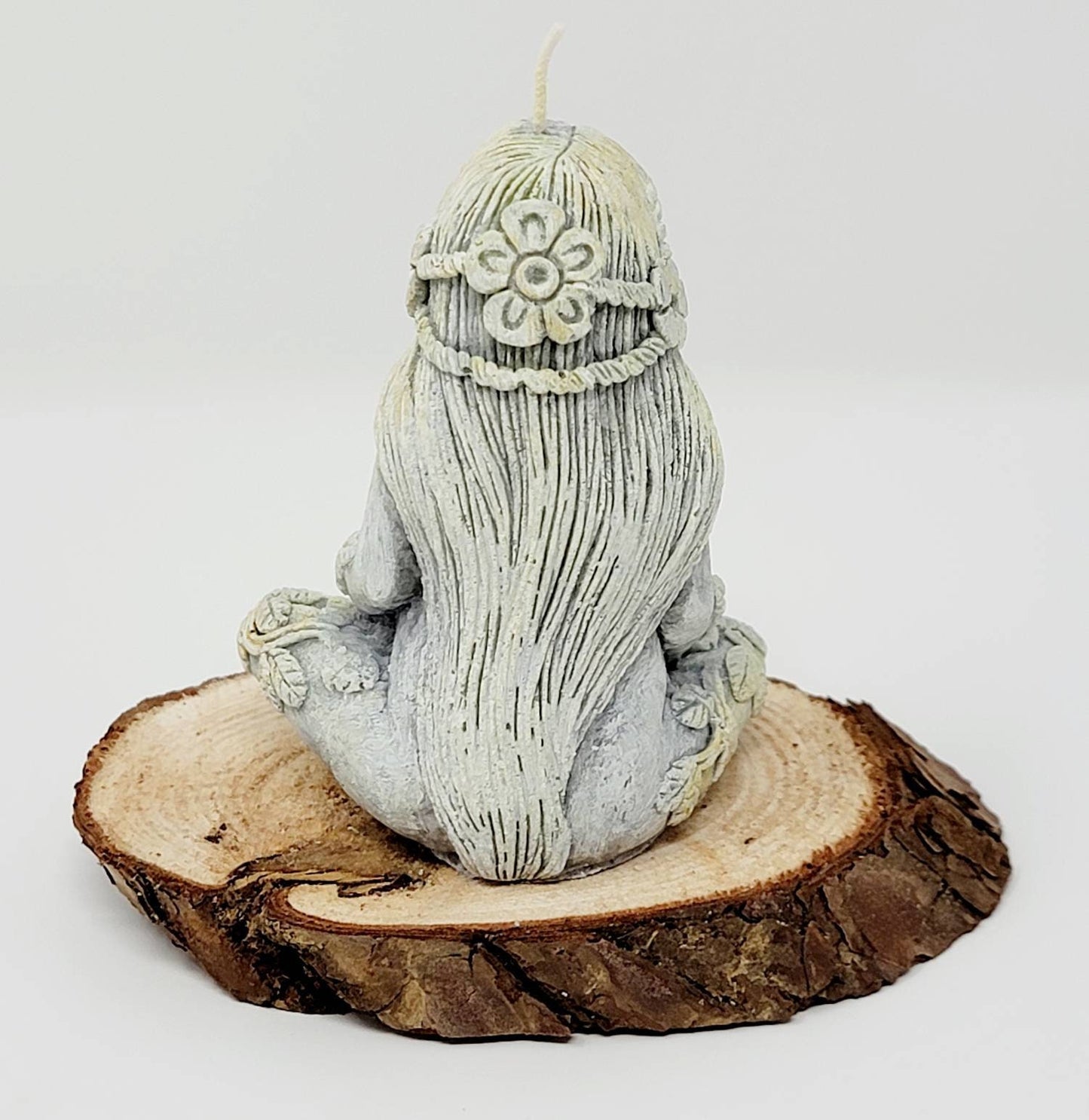 Unique Mother Earth Gaia Goddess Candle