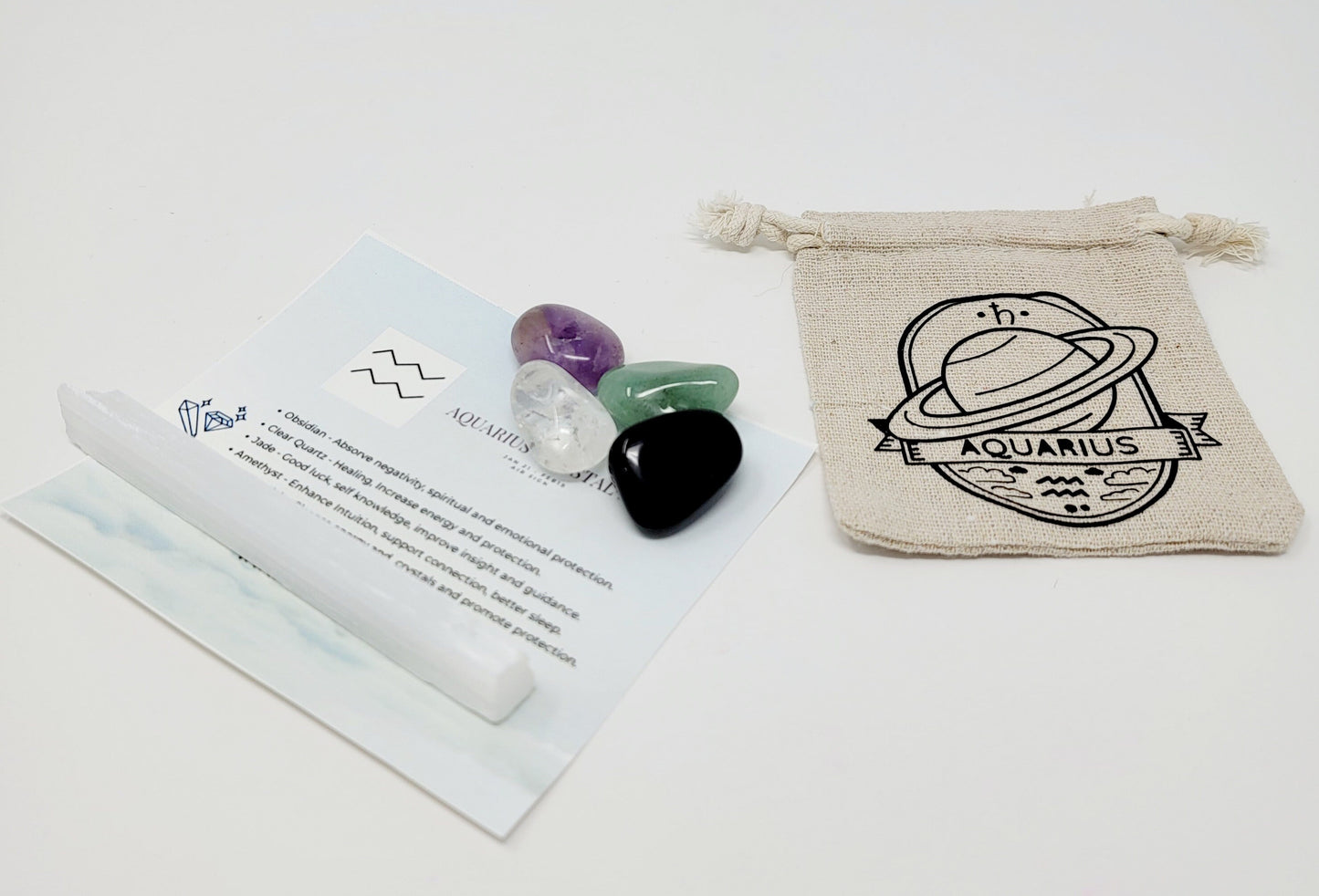 Zodiac Crystal Set Aquarius