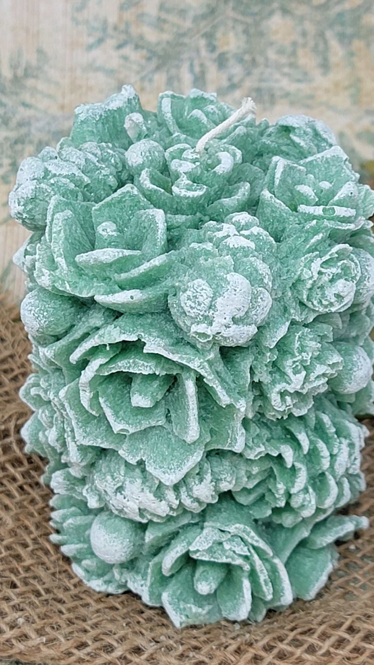 Unique Flower Candle