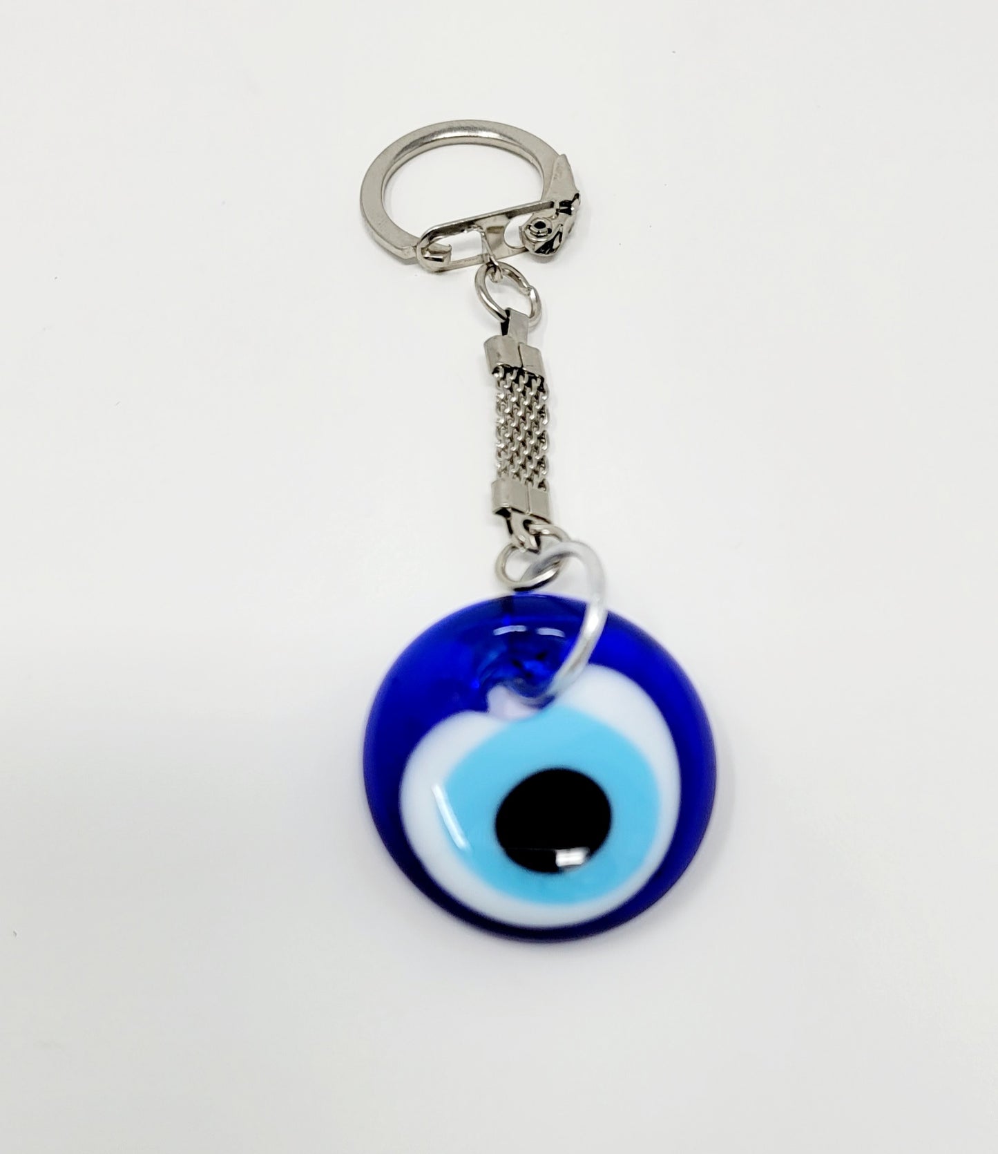 Evil Eye Keychain, Key Ring for Women