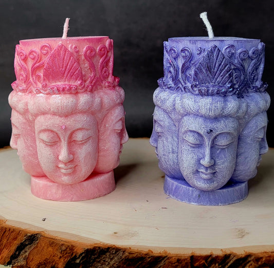 DIPRANA Buddha Candle - Buddhist Cultural Candle - Buddhism Candle