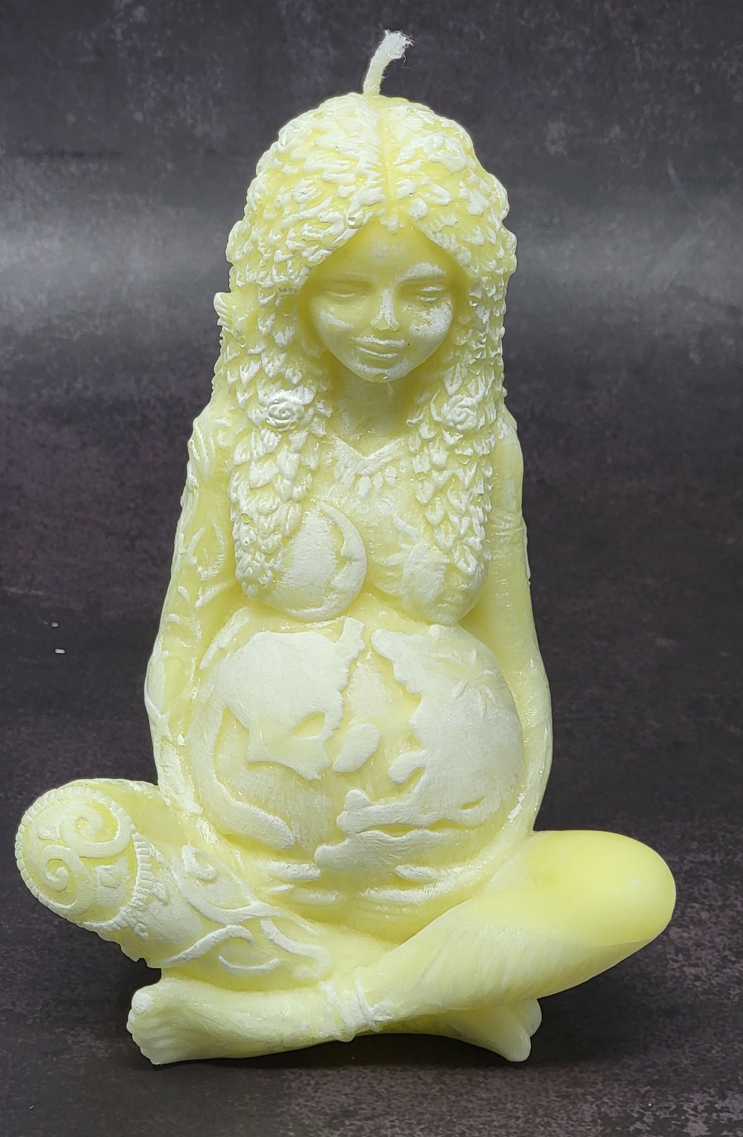 Goddess Gaia Candle, Mother Earth Candle, Large Gaia Candle, Gaia Candle