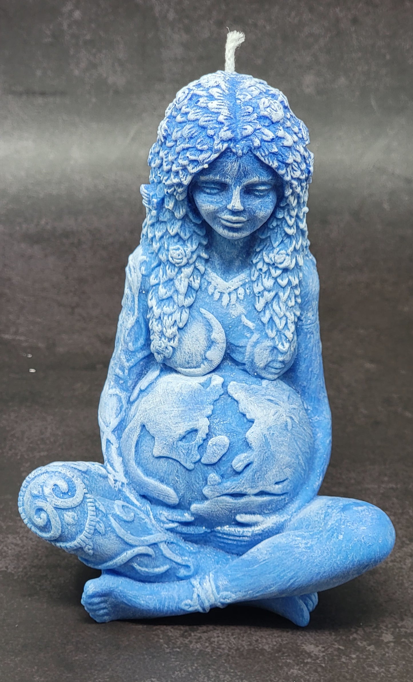 Goddess Gaia Candle, Mother Earth Candle, Large Gaia Candle, Gaia Candle