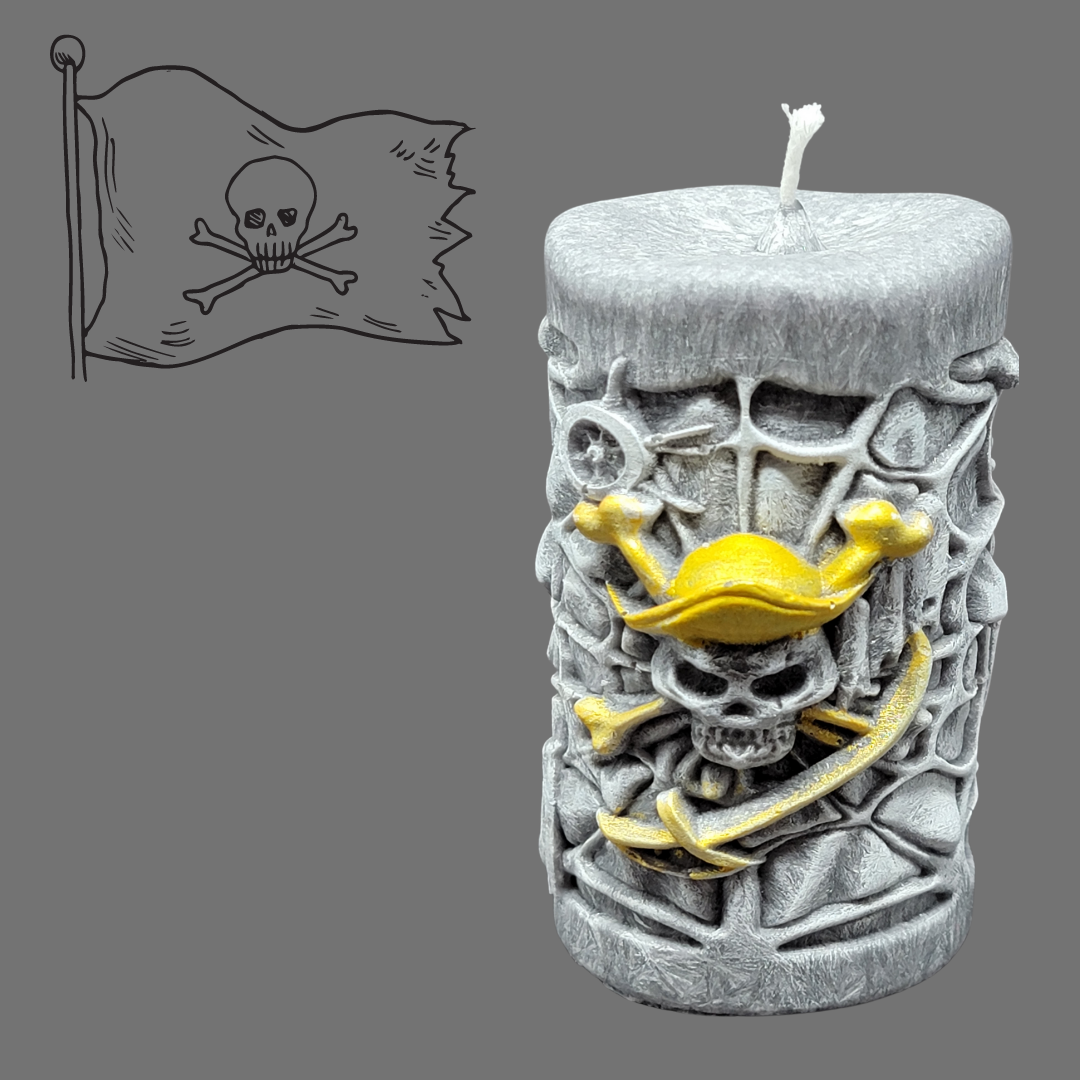 Pirate Candles - Halloween Candles