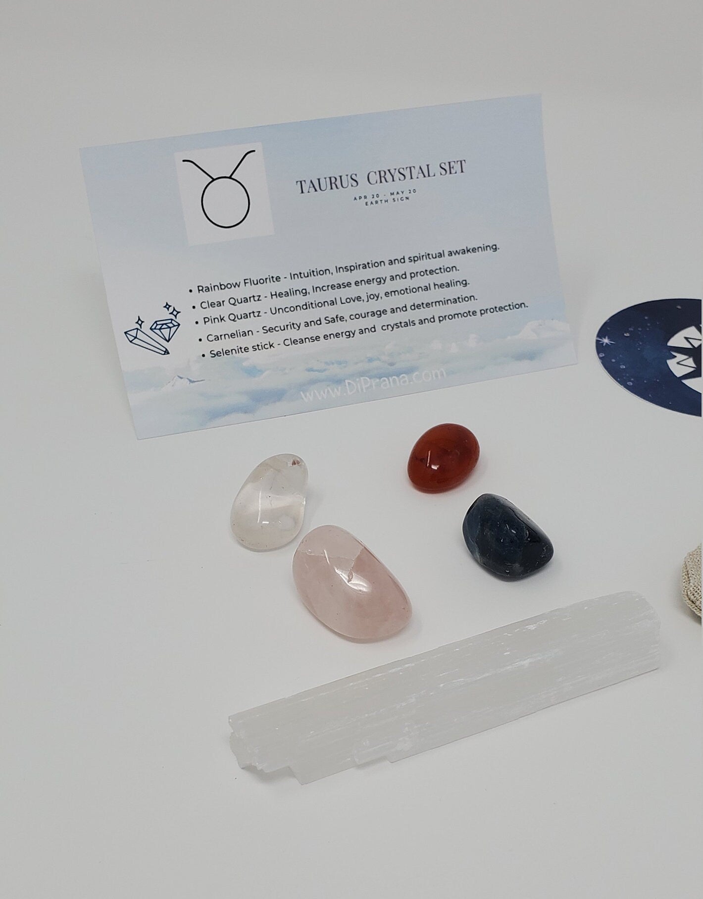 Zodiac Crystal Set Taurus