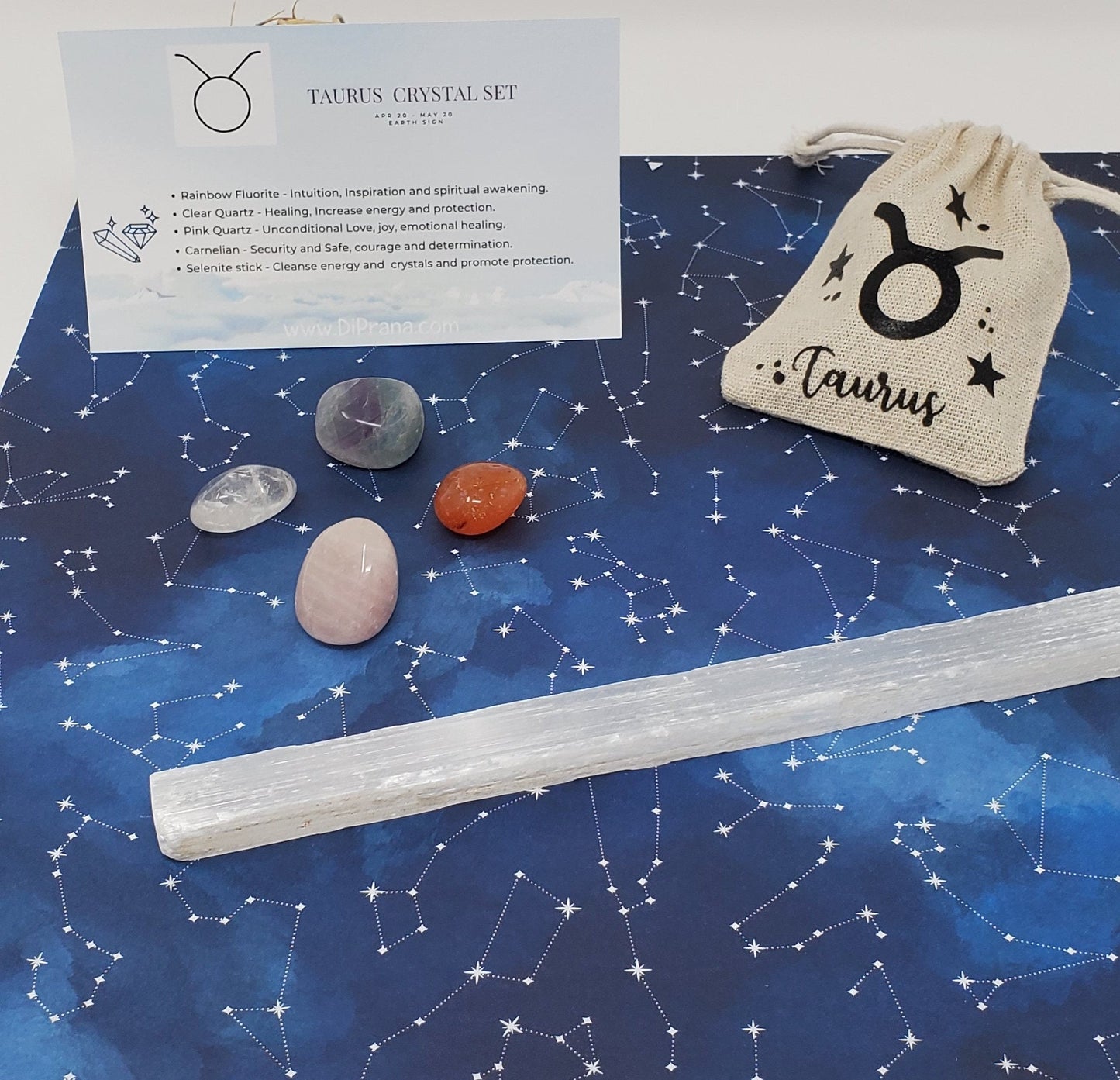 Zodiac Crystal Set Taurus