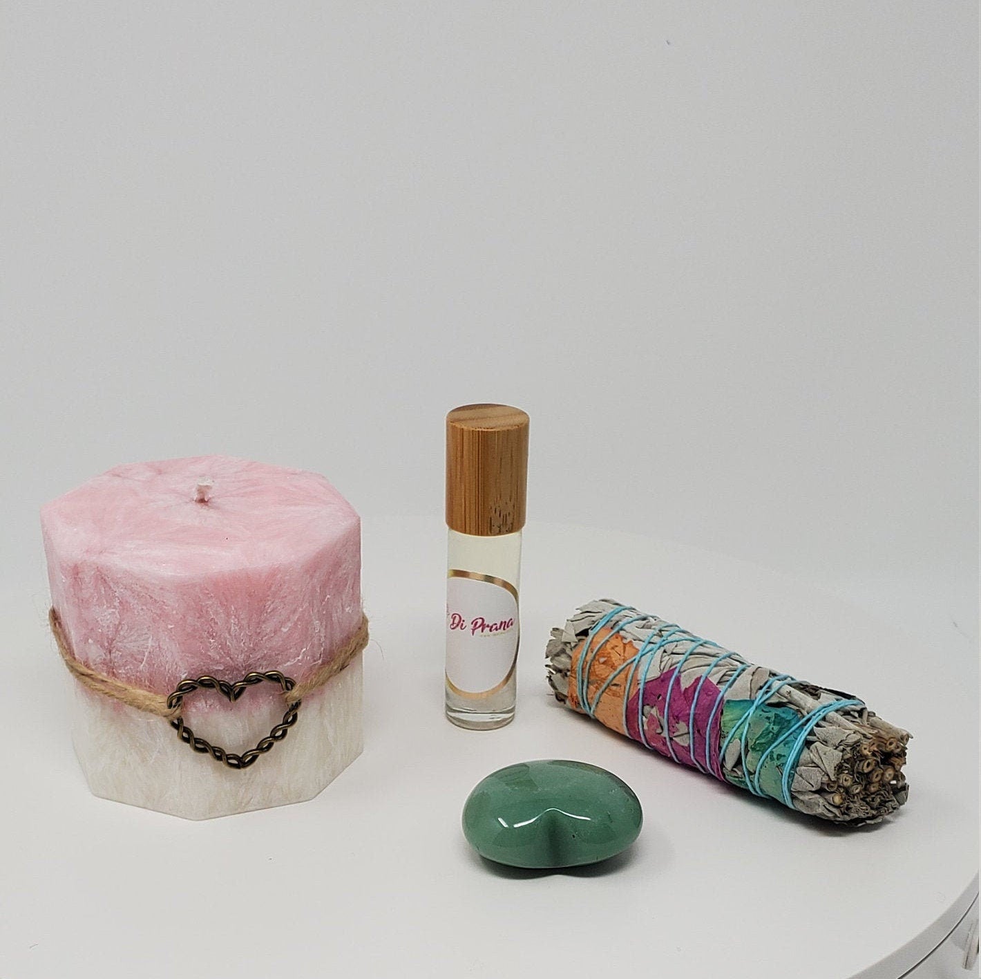 Crystal Candle self care box - Cleanse and self care box
