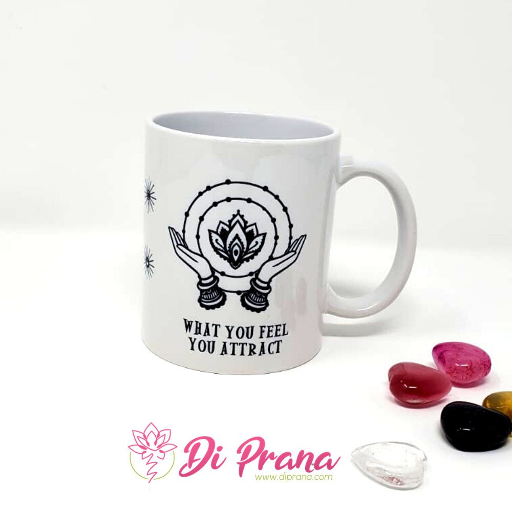 Mug Law of attraction mug, motivational coffee mug