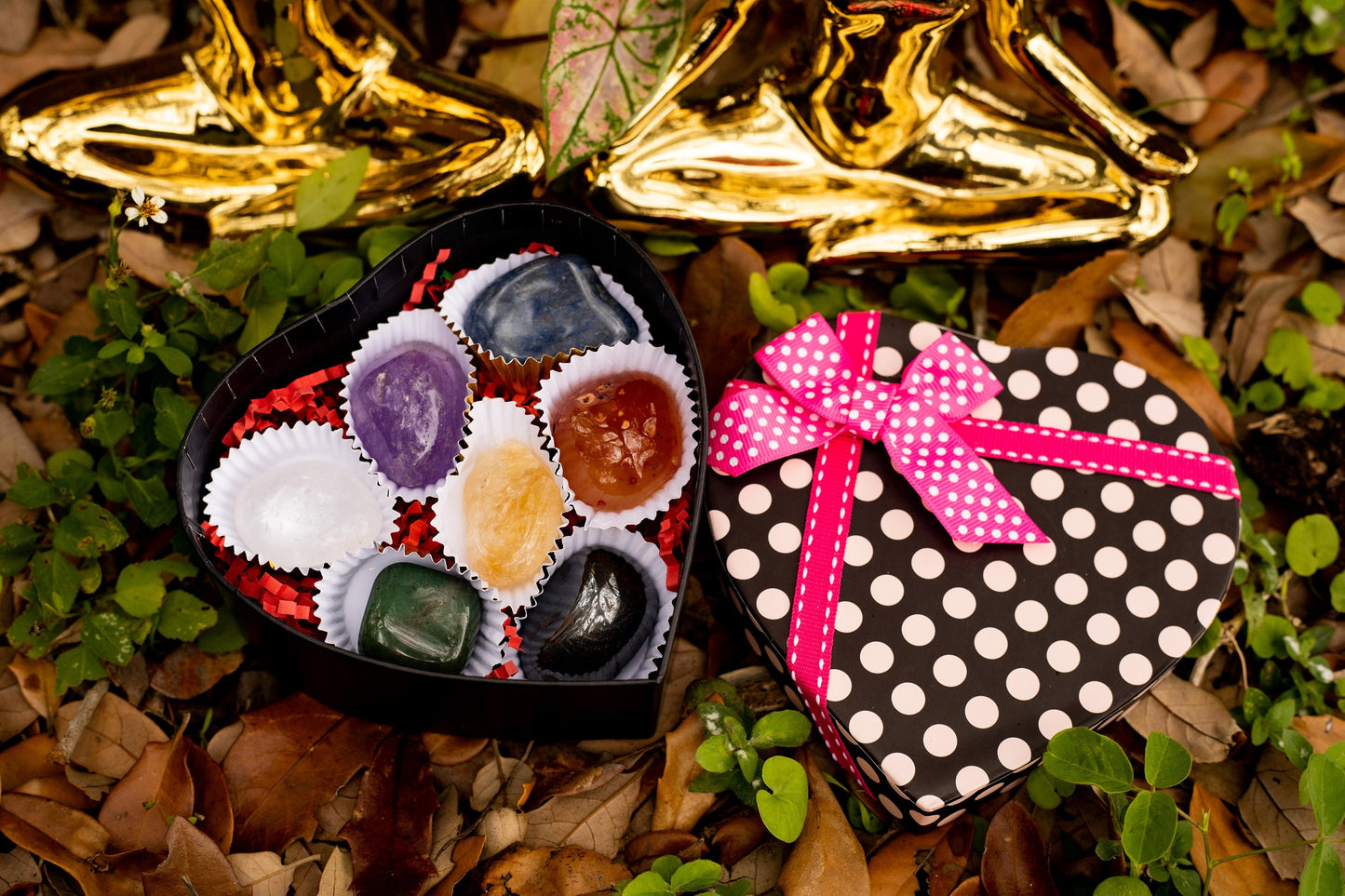 Gift Box -  Chakra stone set gift box,