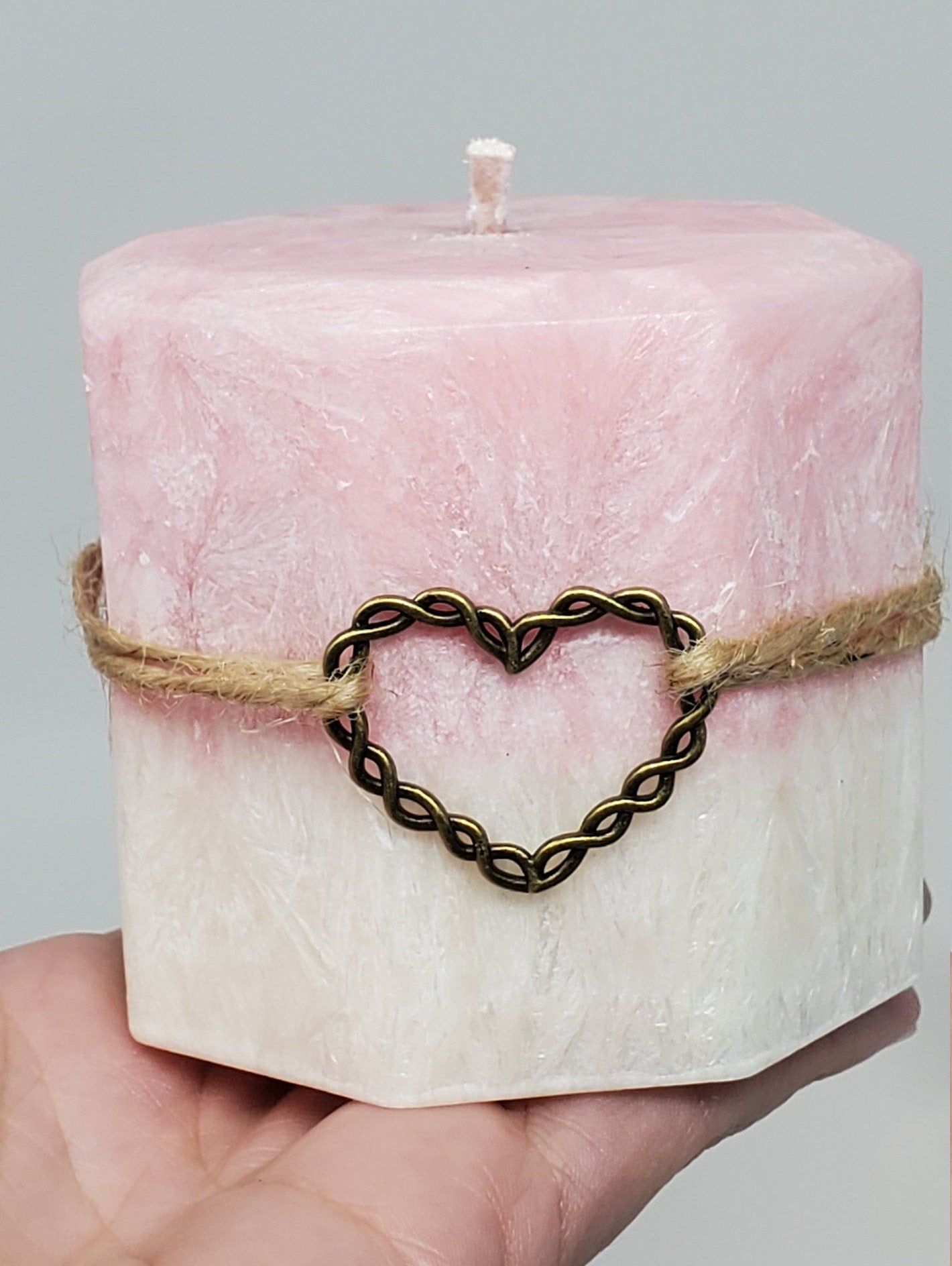 Feng Shui Candle with hidden crystals, Money and Abundance Candle