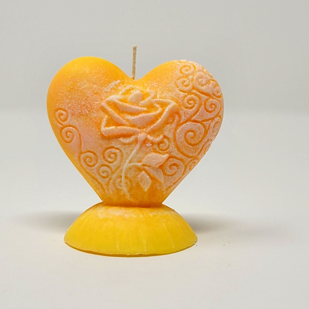 Unique Heart Shaped Candle, Unique Candle for wedding favor