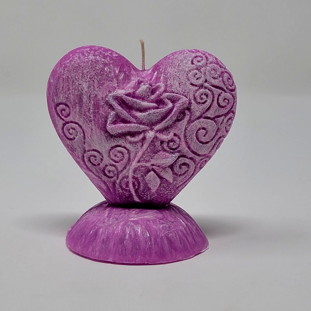 Unique Heart Shaped Candle, Unique Candle for wedding favor