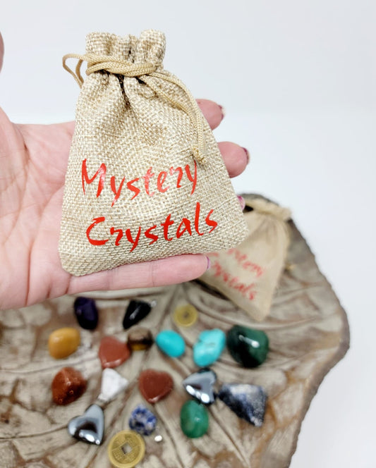 Crystal Mystery  Bags 10 Pieces