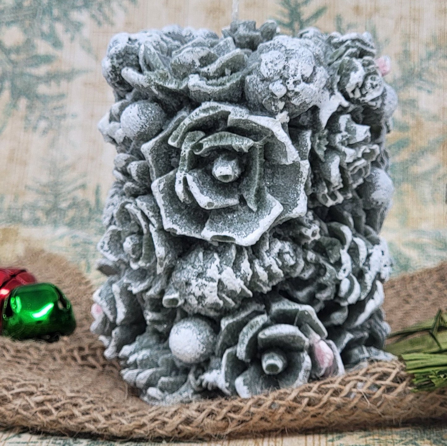 Christmas Candle - Christmas decorations - 3D Christmas Candle