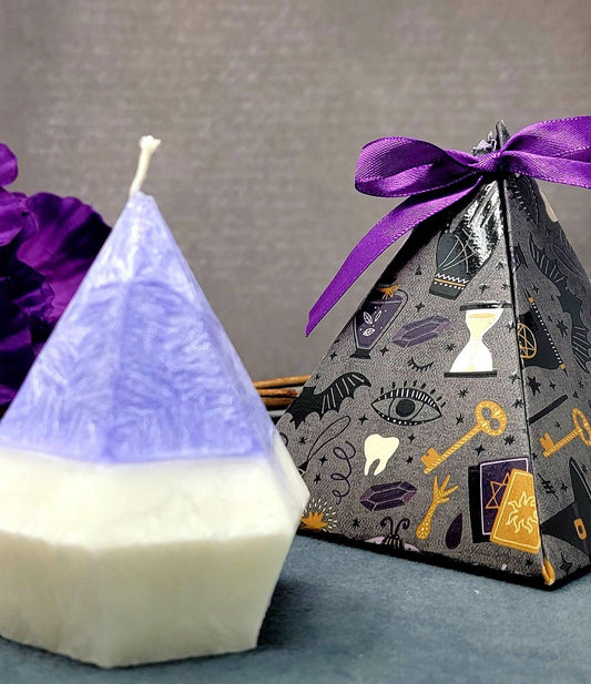 Crystal Surprise Candle with Personalized box, Mystery Diamond Candle , Gemstone Surprise Candle, Personalized Gifts