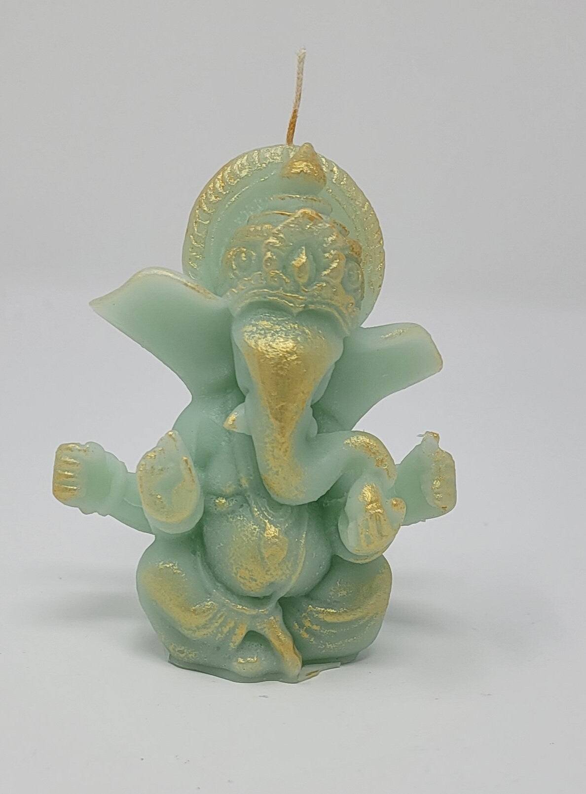 Unique Ganesha Beeswax Candle -  Spiritual Candle Meditation