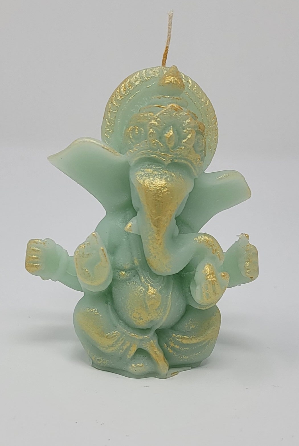 Unique Ganesha Beeswax Candle -  Spiritual Candle Meditation