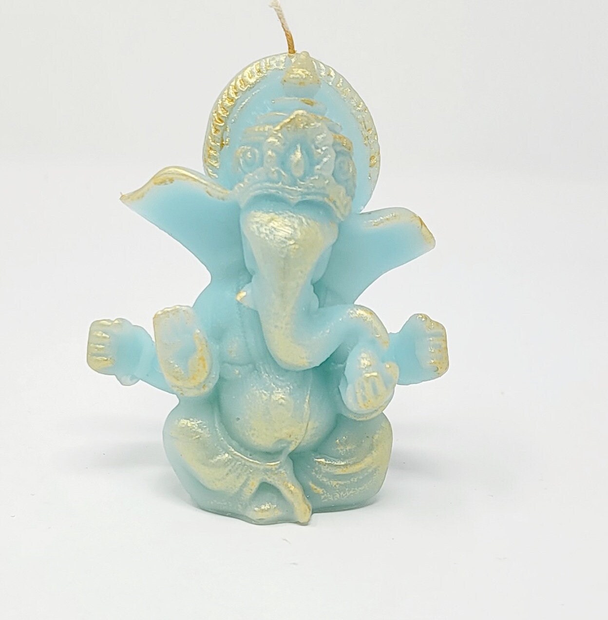 Unique Ganesha Beeswax Candle -  Spiritual Candle Meditation