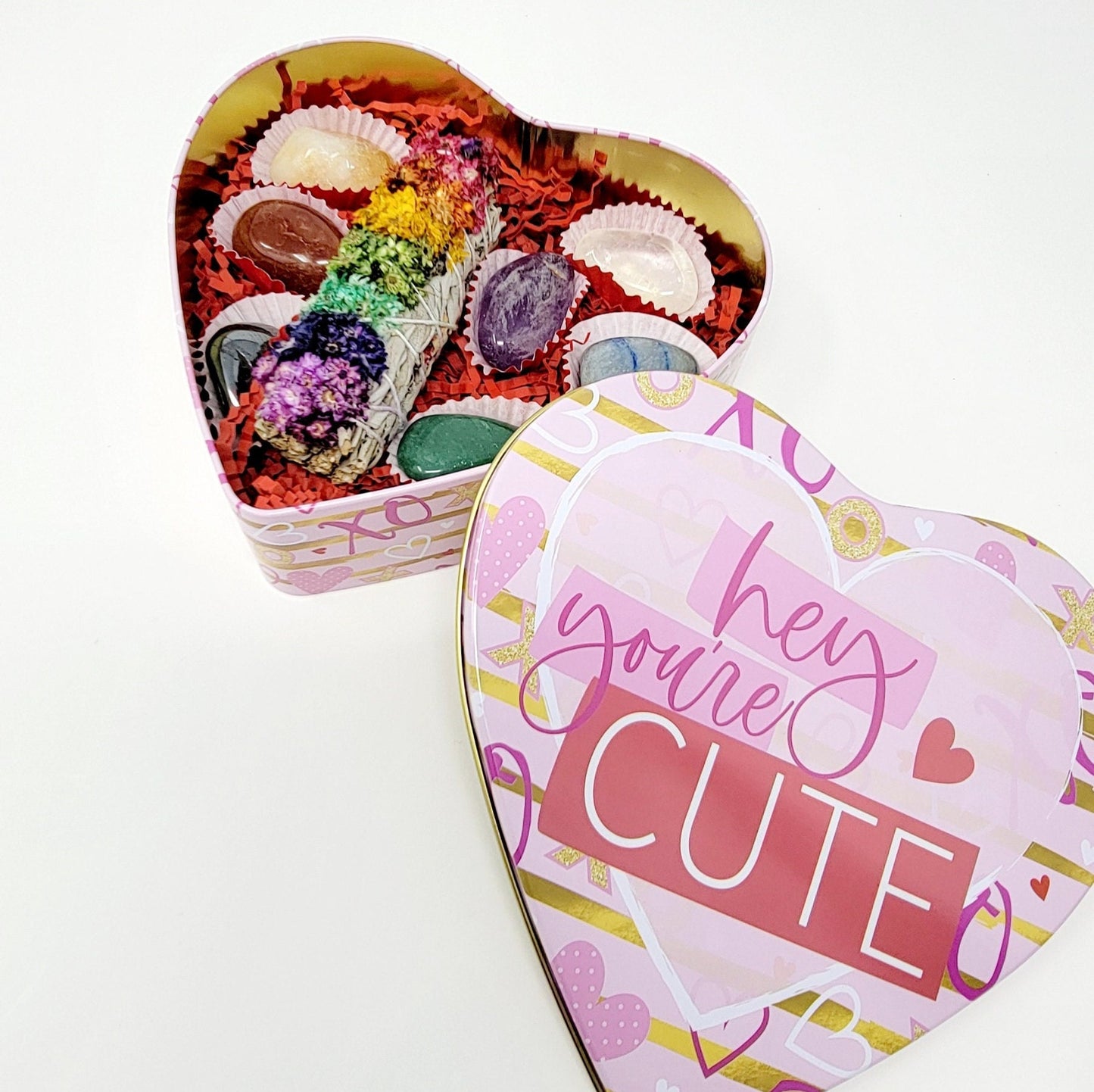 Crystal Gift Box | Mothers  Day Gift |  Self Love Gift Box | Easter Crystal Gift Box for Her